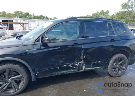 2023 Volkswagen Tiguan 2.0T Se R-Line Black from USA, damaged, VIN 3VV8B7AX2PM140903
